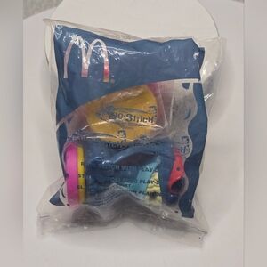 Disney Lilo & Stitch Rude Stitch W/ Play-Doh Figure #1 McDonalds Happy Meal Toy~